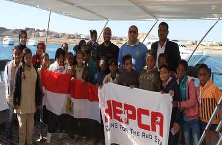 HEPCA hosts local Marsa Alam students on board the R/V Amr Ali - Red Sea Defender