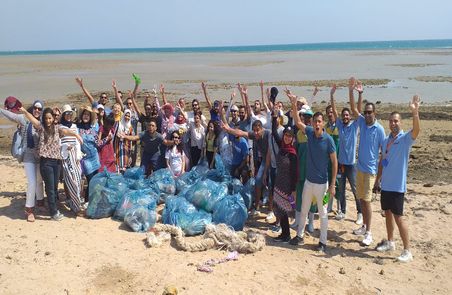 Fairouz beach clean-up campaign